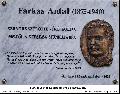 Farkas Antal-dombormves emlktbla